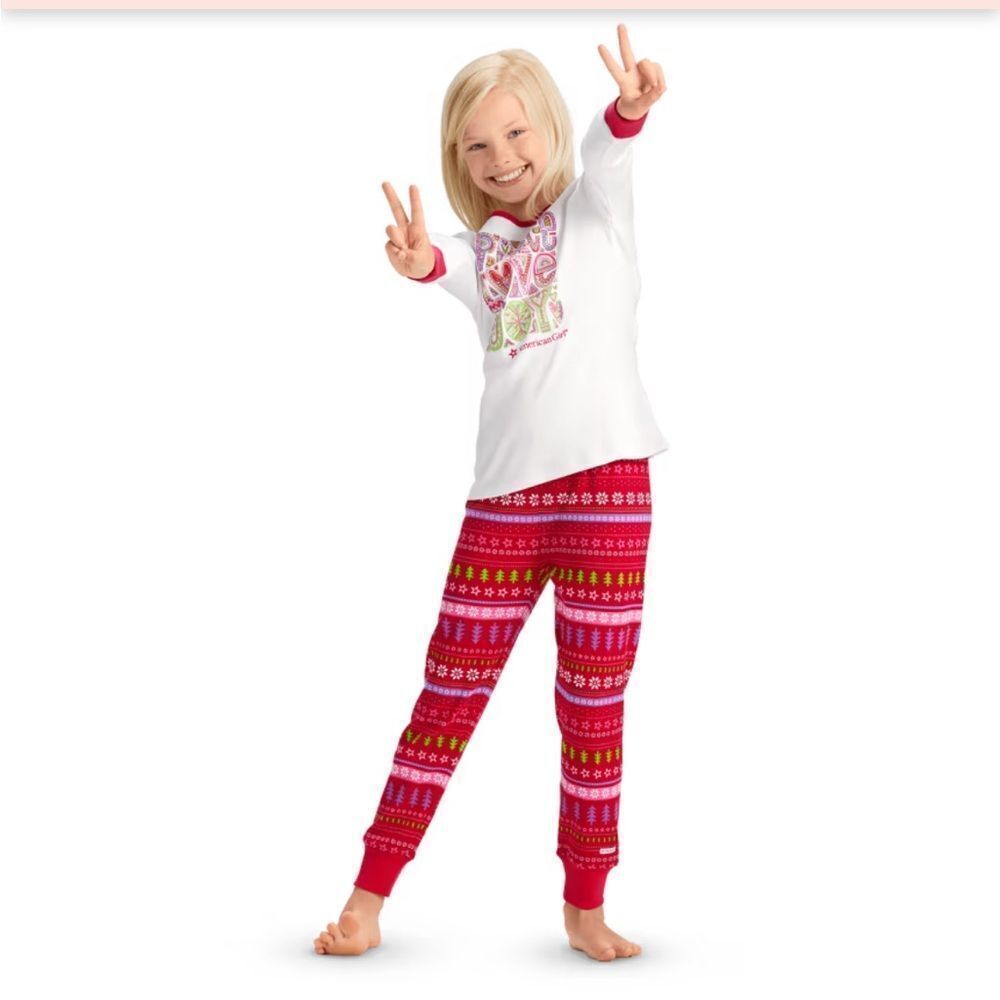 American Girl Holiday Cheer PJ Pants (matches with doll pajamas)!